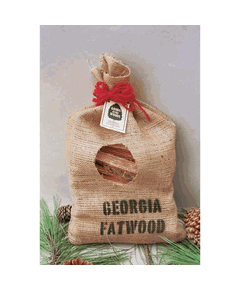 6 Pound Burlap Bag of Goods of the Woods Fatwood Fire Starters in Burlap Bag