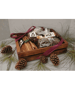 Goods of the Woods Small Hearth Assortment in a Wood Crate