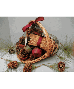 Goods of the Woods Large Hearth Assortment in an Oval Basket