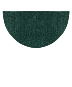 Goods of the Woods 48” x 27” Flame Green Half-Round Hearth Rug