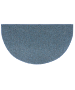 Goods of the Woods 48” x 27” Cottage Lapis Half-Round Hearth Rug