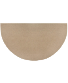 Goods of the Woods 60” x 32” Guardian Tan Half-Round Hearth Rug