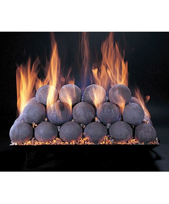Vented ALTERNA FireBalls Set - 24" Set Shown