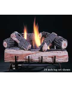 Original Chillbuster Single Burner Reduced Depth Ventless Gas Log Set
