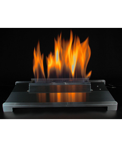 24 Inch ALTERNA FireGlitter Set with Vent Free Stainless Steel Burner
