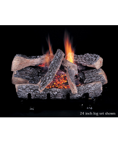 Evening Ember Triple Burner Vent Free Gas Log Set