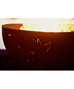 Funky Dog Gas Burning Fire Pit 36 Inches