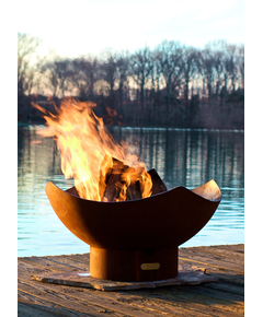 Manta Ray Gas Burning Fire Pit 36 Inches