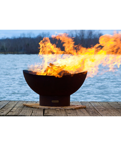 Scallops Gas Burning Fire Pit 36 Inches