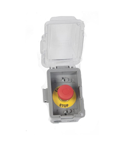 Emergency Shutoff with Exterior Grade Single Gang Box and Bubble Cover