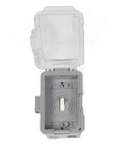 On/Off With Exterior Grade Single Gang Box and Bubble Cover