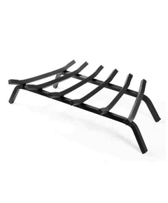 Vestal SD Series 24 Inch Wide x 12 Inch Deep Fireplace Grate 5/8 Inch Square Steel Bar