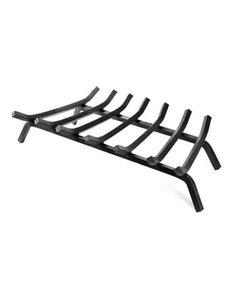 Vestal XB Series 30 Inch Wide x 15 Inch Deep Fireplace Grate 3/4 Inch Square Steel Bar