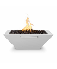 24 Inch Madrid Powder Coated Fire and Water Bowl