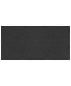 Goods of the Woods 48”x 24” Guardian Black Rectangular Hearth Rug