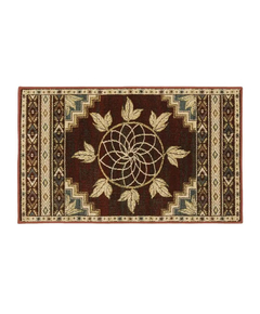 Goods of the Woods 50” x 30” Vista Ancient Red Olefin Hearth Rugs