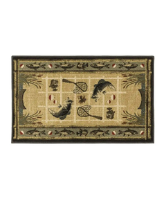 Goods of the Woods 50” x 30” Vista Angler Olefin Hearth Rugs