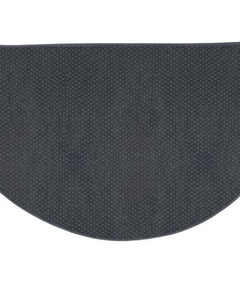 Goods of the Woods 48” x 27” Stream Indigo Nylon Half-Round Hearth Rug