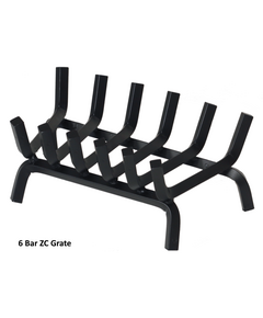 19 Inch x 14 Inch Heavy Duty ZC Steel Grate With 6 Bars 3/4 Inch Thick - American Made