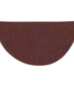 Goods of the Woods 48” x 27” Stream Berry Nylon Half-Round Hearth Rug
