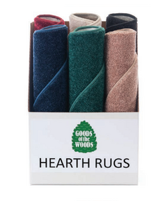 Goods of the Woods 48”x 24” Guardian Pack of 6 Rectangular Hearth Rug