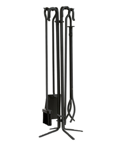 Tool Set is made of black iron, 5 pieces, 32"High