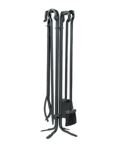 Tool Set is made of Black Wrought Iron, 36" high, 3/4" thickness