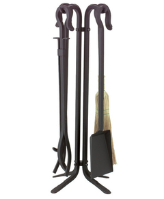 Tool Set includes 5 pieces, is made of black iron,  3/4" Thickness
