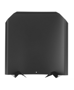 20 Inch Black Painted Stainless Steel Radiant Fireplace Fireback