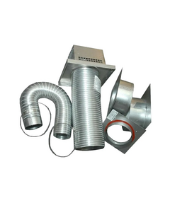 Empire 4" x 7" DV Flex Vent Kit With 48" Flex for Horizontal Venting