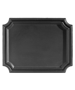 Plain Cast Iron Fireback