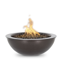 The Outdoor Plus Sedona Round Powder Coated Fire Bowl