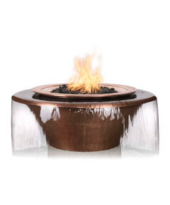 The Outdoor Plus Cazo 360° Spill Copper Fire and Water Bowl