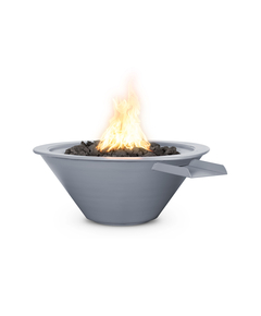 Cazo Powder Coated Metal Fire and Water Bowl