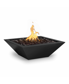 The Outdoor Plus Maya Square Powder Coated Fire Bowl