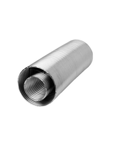 Empire Direct Vent Fireplace 4" x 7" x 25 ft Flex Vent Extension Kit