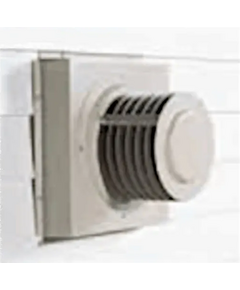 Empire Horizontal 4" x 6 5/8" Vent Kit With Small Beige Cap