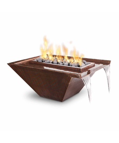 The Outdoor Plus Nile Hammered Copper Fire and Water Bowl