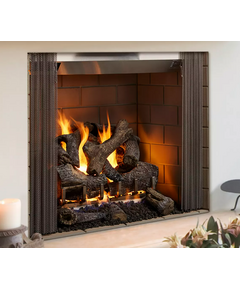 Outdoor Lifestyle Castlewood 42" Outdoor Wood Fireplace