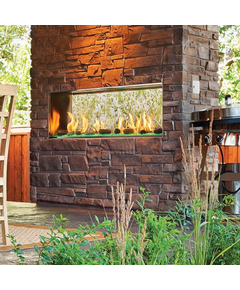 Outdoor Lifestyle Lanai 48" Outdoor Linear See-Through Gas Fireplace