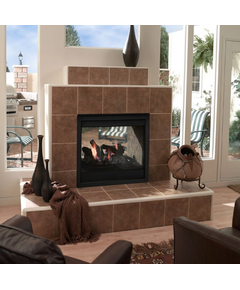 Outdoor Lifestyle Twilight 36" Indoor/Outdoor See-Through Gas Fireplace - TWILIGHT-IFT