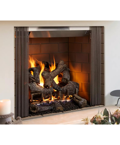 Majestic Castlewood 42" Outdoor Wood Fireplace - ODCASTLEWD-42-B