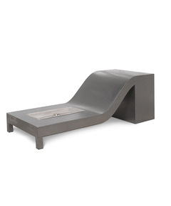 The Outdoor Plus Alto Rectangular Powder Coated Metal Fire Pit