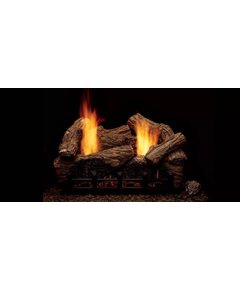 Monessen Highland Oak Refractory 30" Ventless Gas Log Set
