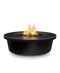 The Outdoor Plus Tempe Round Powder Coated Metal Fire Pit