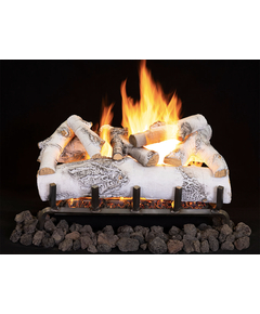 Superior Ashton White Birch 30" Outdoor Vented Gas Log Set