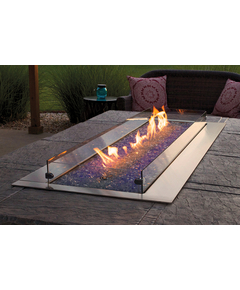White Mountain Hearth Carol Rose Coastal Collection Linear 48" Outdoor Fire Pit
