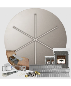Firegear 44" to 47" SRW/Paver Kits Round Spur Flat Match Throw Ignition Stainless Steel Series | FPB