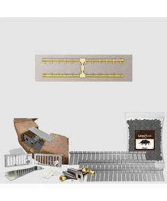 Firegear 36" to 41" SRW/Paver Kits Linear H Flat Match Throw Ignition Pro Series | LOF