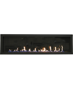 Sierra Flame Austin 65L Direct Vent Linear Gas Fireplace - AUSTIN-65G-xx-DELUXE